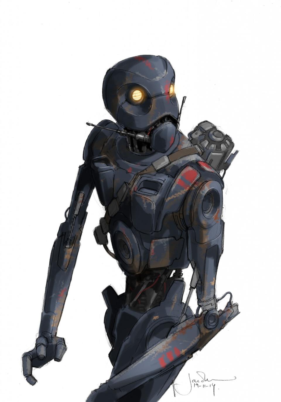 K-2SO (Full Body-Height Reference)