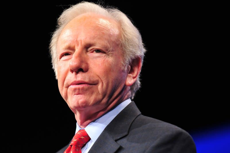 Former Sen. Joe Lieberman, I-Conn., who was the first Jewish American to be nominated on a major party's ticket in 2000, has died at the age of 82 "due to complications from a fall." File Photo by Kevin Dietsch/UPI