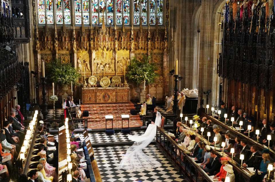 The palace refused to let her use air fresheners to make the 15th century chapel “less musty”. Photo: Getty