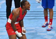 <p>Biography: 23 years old</p> <p>Event: Women's welterweight boxing</p> <p>Quote: "It was a great run! I will leave Tokyo with a bronze medal! Love all my supporters and fans!"</p>