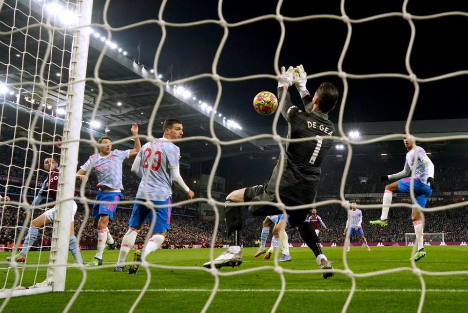 David De Gea’s form has been a rare bright spot for Manchester United this term (Nick Potts/PA). (PA Wire)