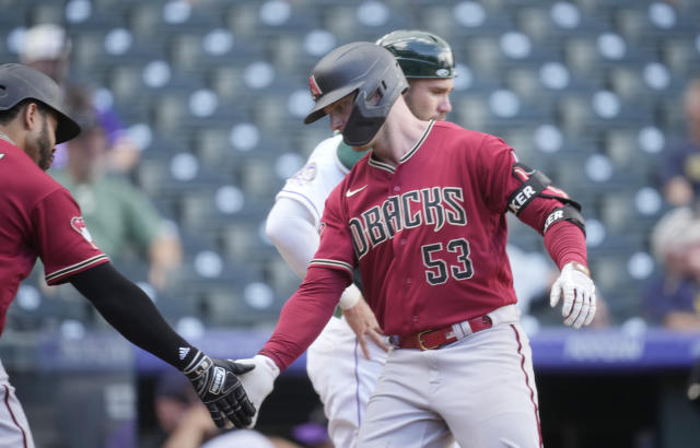 Corbin Carroll lifts Diamondbacks past Rockies for share of NL