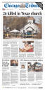 <p>CHICAGO TRIBUNE<br> Published in Chicago, Ill. USA. (newseum.org) </p>