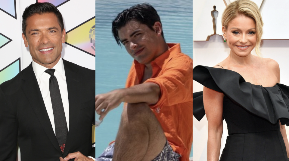 Mark Consuelos, Michael Joseph Consuelos, Kelly Ripa