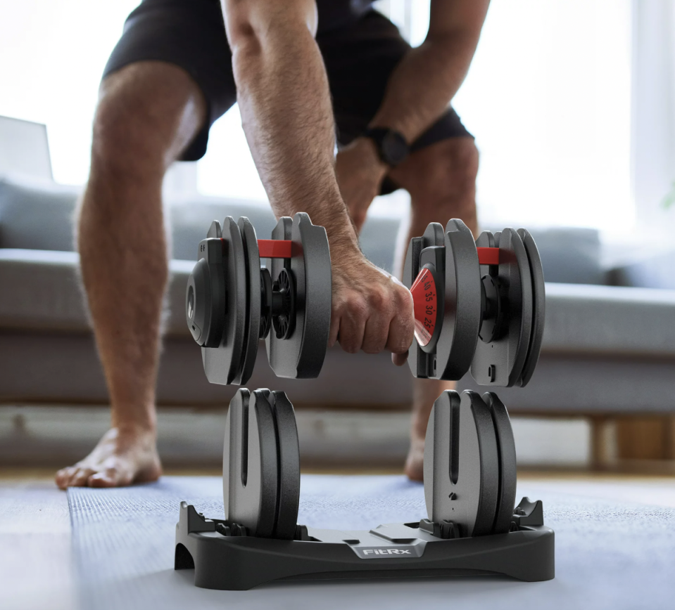 adjustable dumbbell deal