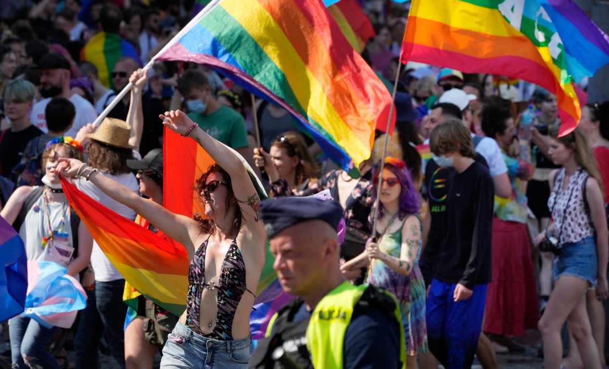 Poland Ukraine LGBT Rights (The Associated Press)