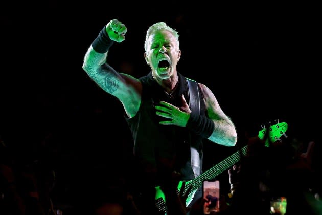 James Hetfield. - Credit: Monica Schipper/Getty Images