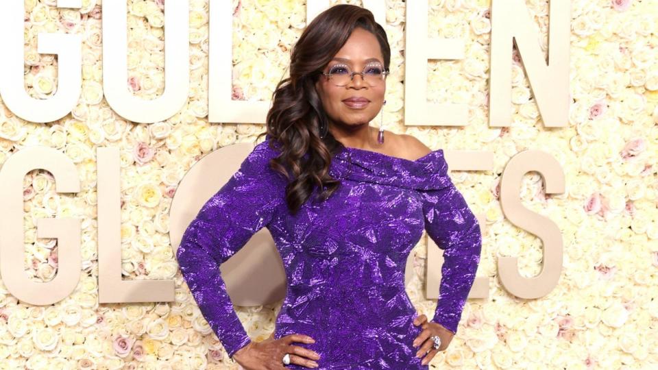 PHOTO: Oprah Winfrey attends the 81st Annual Golden Globe Awards in Beverly Hills, CA, Jan. 07, 2024. (Amy Sussman/Getty Images)