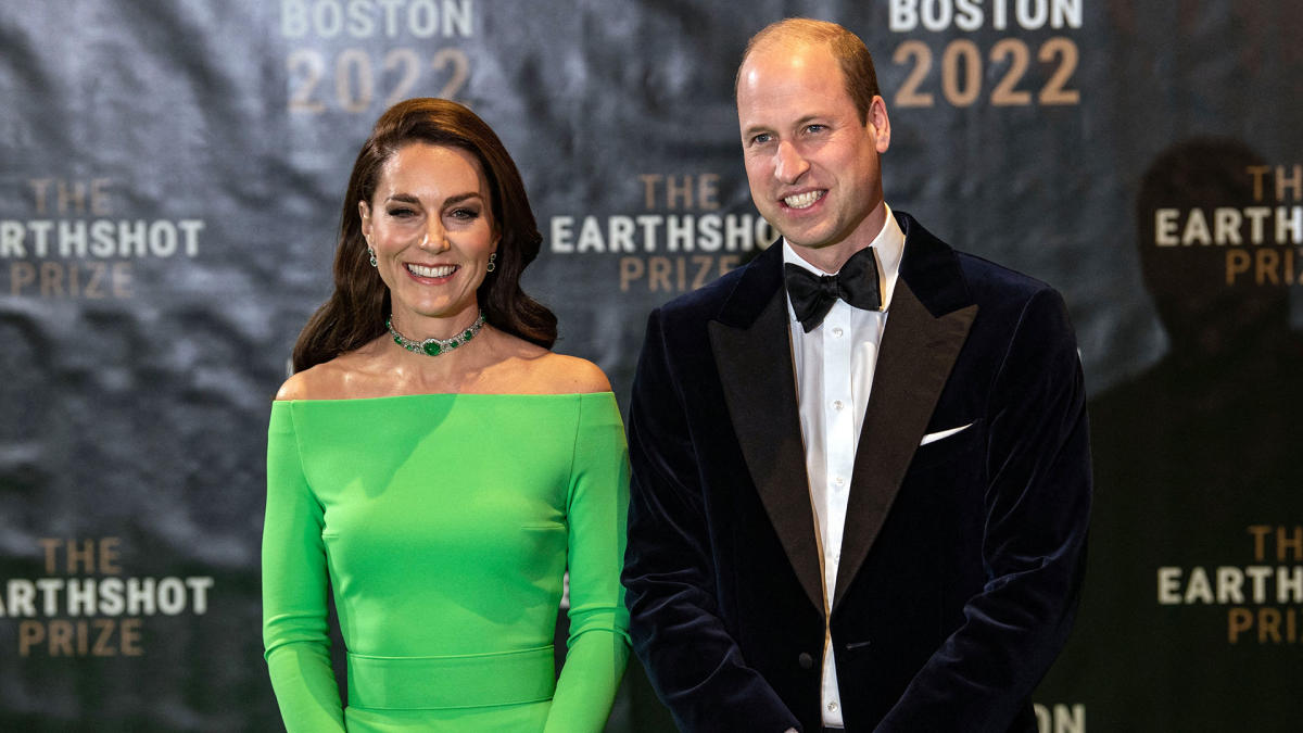 Princess Kate Middleton And Prince William Share Rare Handsy Pda In Boston