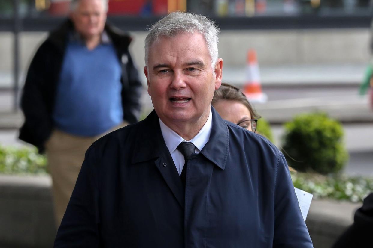 Scared: Eamonn Holmes feared for his wife: Dinendra Haria/Rex