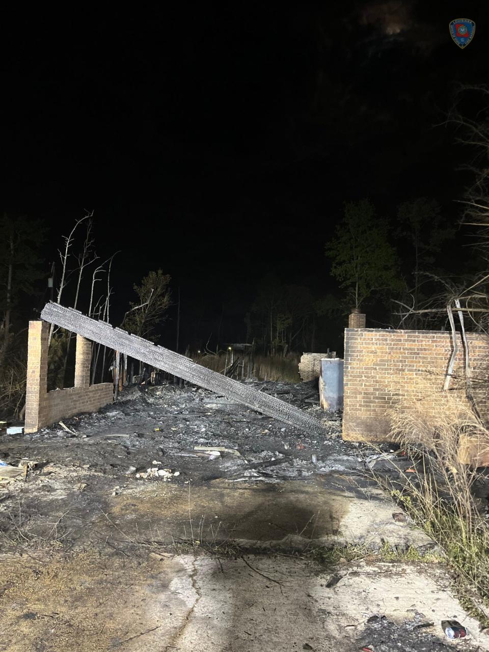 The identification of a man whose body was found at the site of a Pineville fire Saturday night is pending, and the Rapides Parish Sheriff's Office is investigating it as a homicide.
