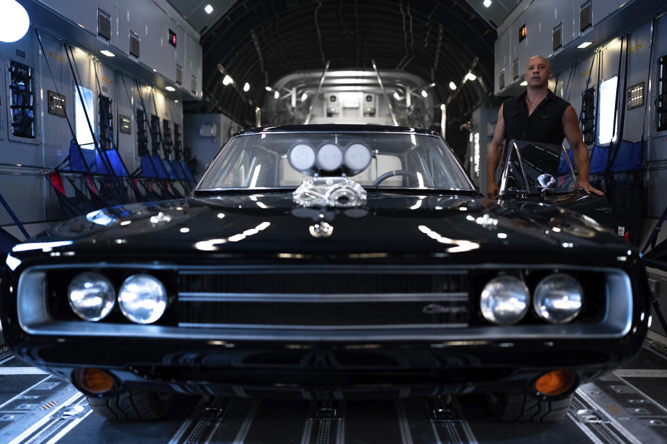 En esta imagen proporcionada por Universal Pictures, Vin Diesel en una escena de "Fast X". (Peter Mountain/Universal Pictures vía AP)