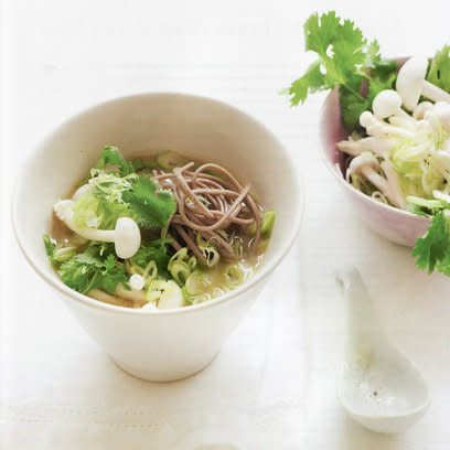 Duck Broth with Soba: Recipe