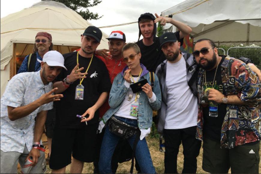 Celebs hit Glastonbury