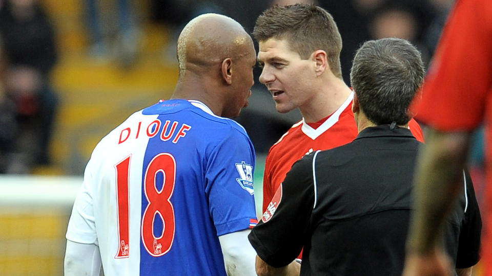 Diouf blasts Gerrard again