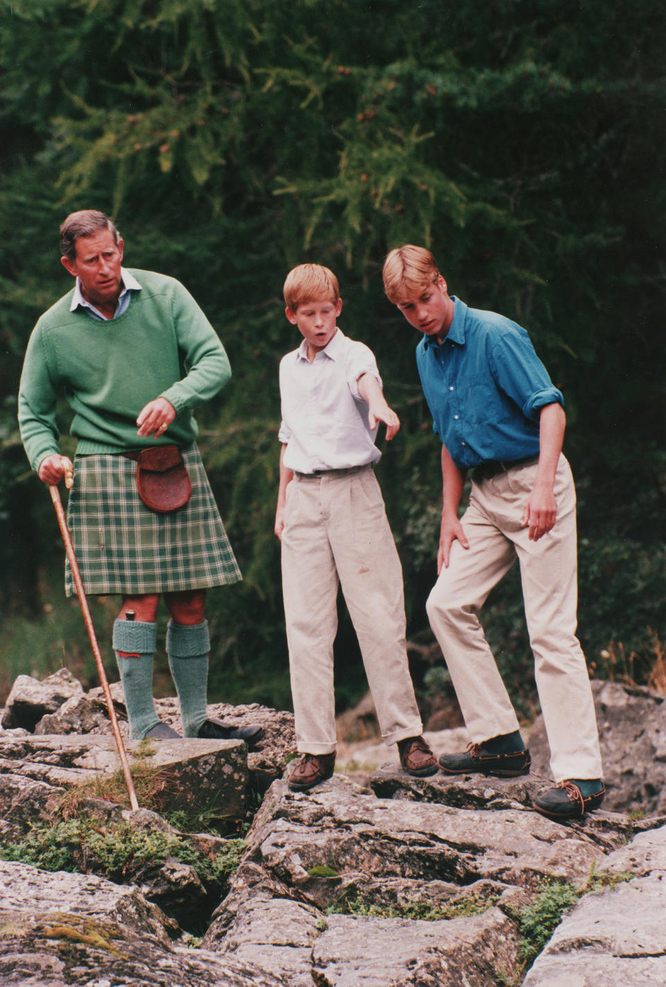 Royal Photographer Looks Back at Throwback Pics of King Charles 'Having Fun' with William and Harry