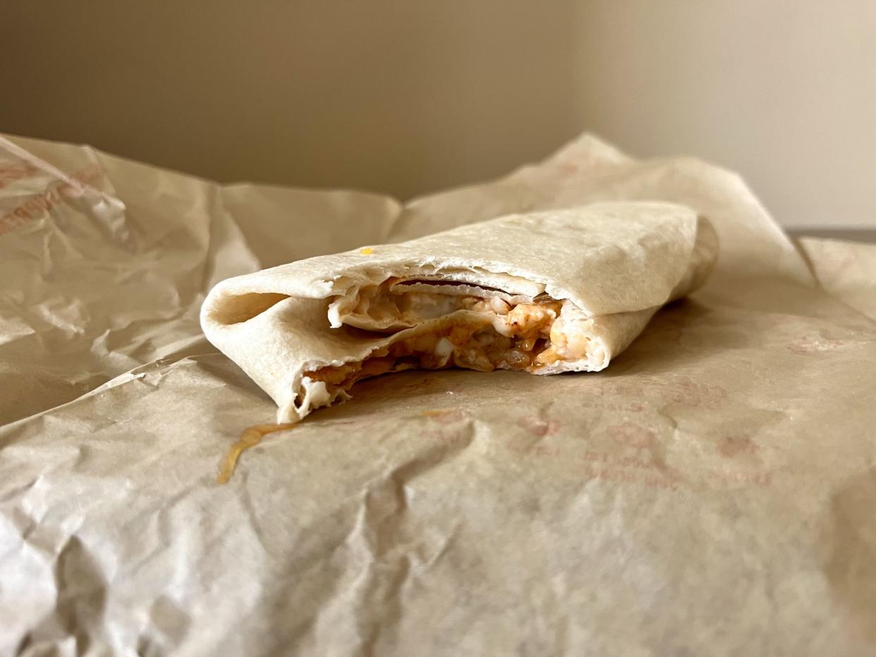 Chicken Enchilada Burrito from taco bell