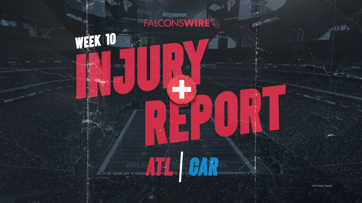 Panthers vs. Falcons Injury Report — Week 1