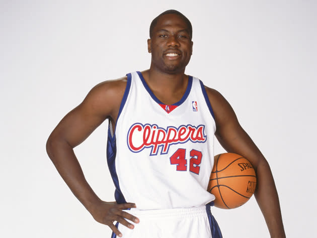 Elton Brand smiles the smile of a man who knows he looks good. (Getty Images)