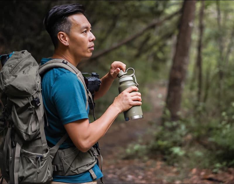 林叨爸回擊，「我老婆不偷不搶，這些有造成你們誰的困擾嗎？」（圖／翻攝自林叨囝仔粉專）