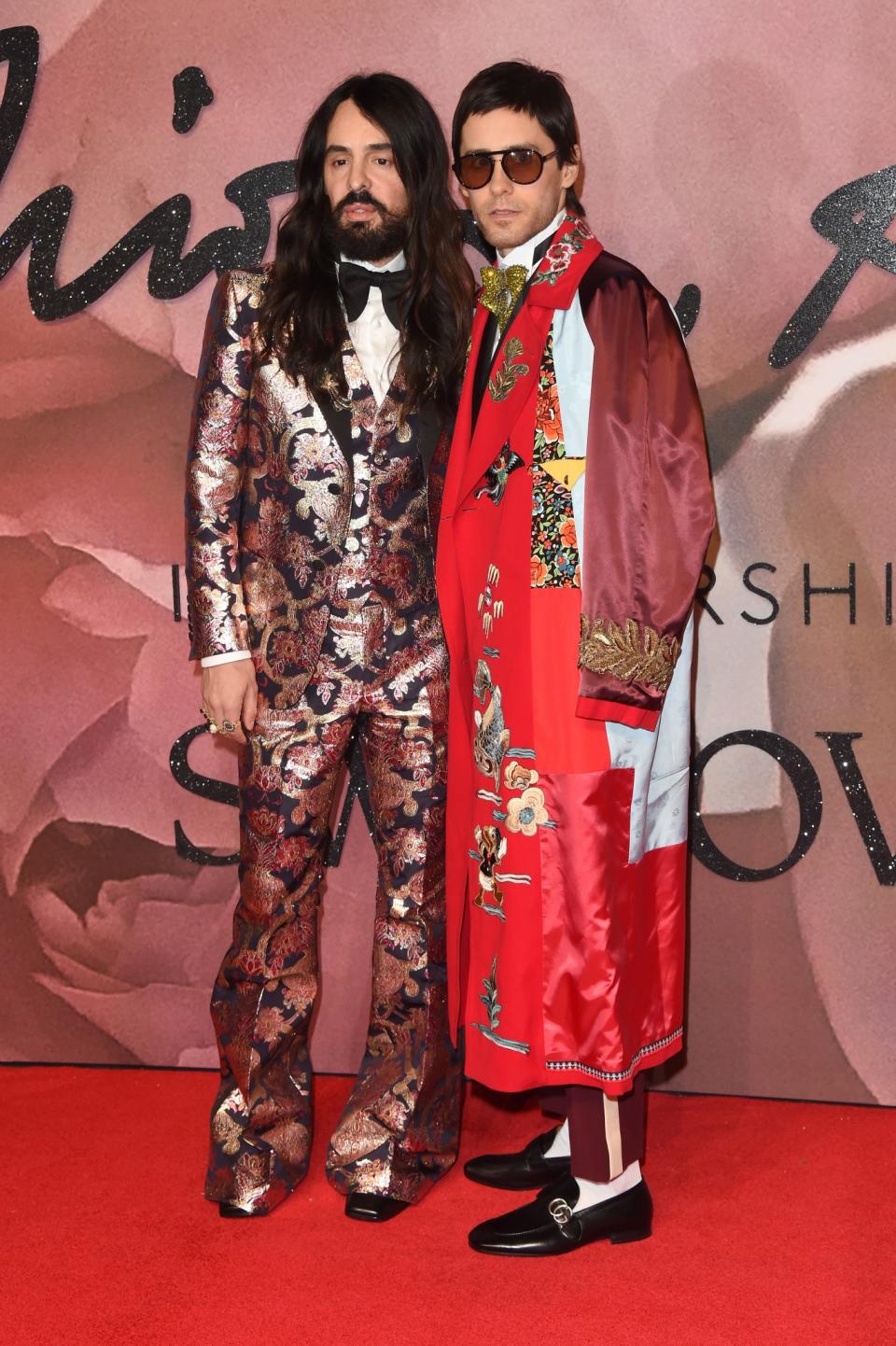 Alessandro Michele and Jared Leto