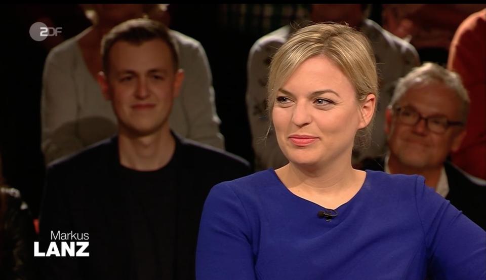 Katharina Schulze ist zu Gesprächen mit der CSU bereit. (Bild: Screenshot ZDF)