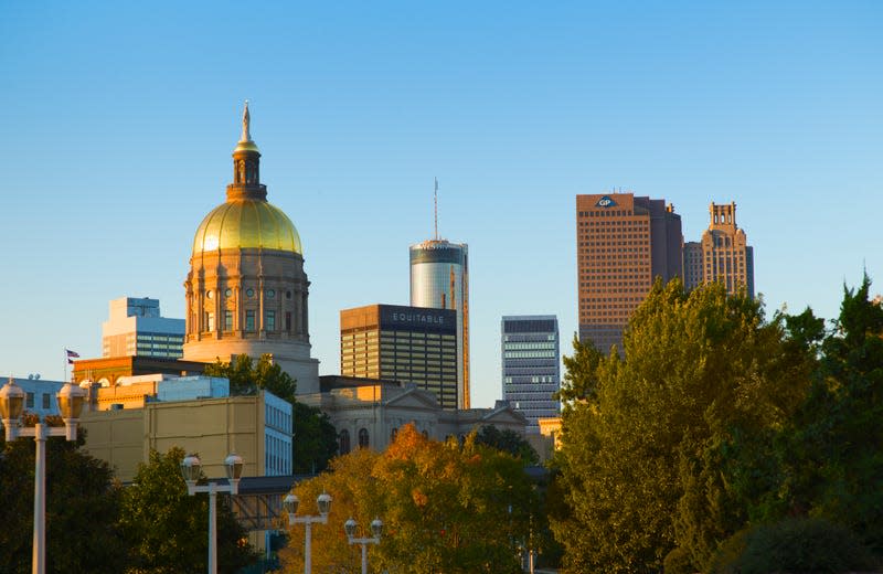 USA, Georgia, Atlanta, View of downtown - Photo: Tetra Images (Getty Images)