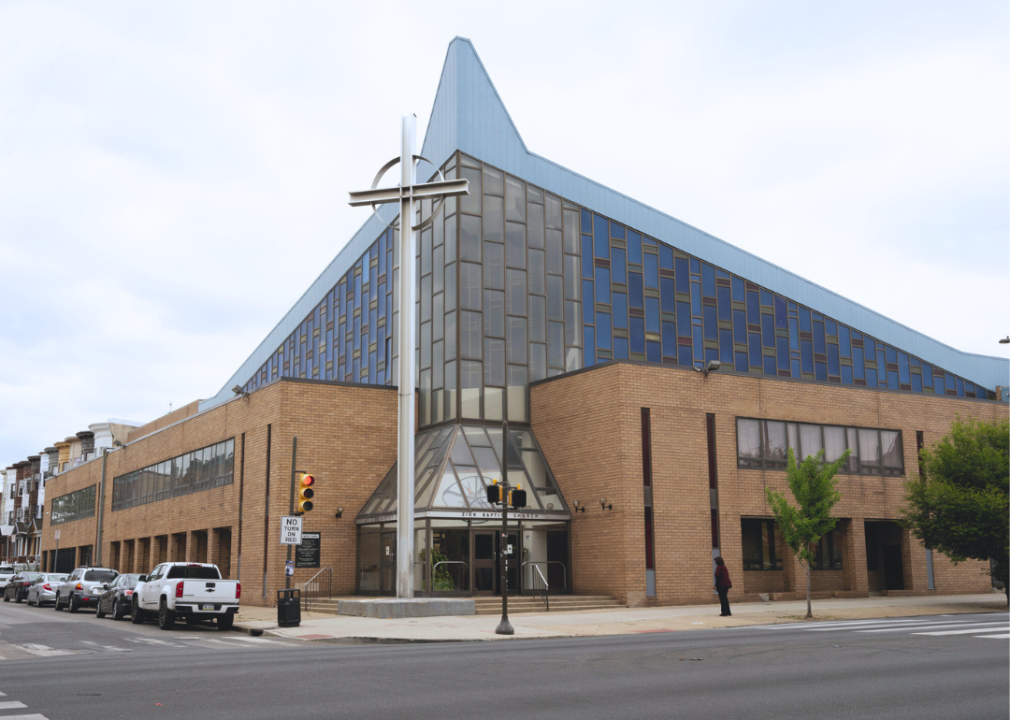 The Zion Baptist Church.