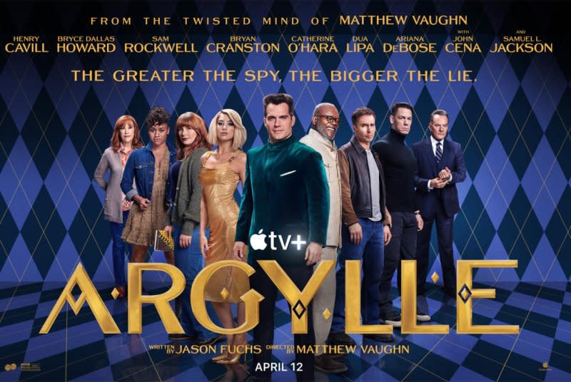 "Argylle," a spy comedy starring Henry Cavill and Bryce Dallas Howard, will start streaming in April. Photo courtesy of Apple TV+.