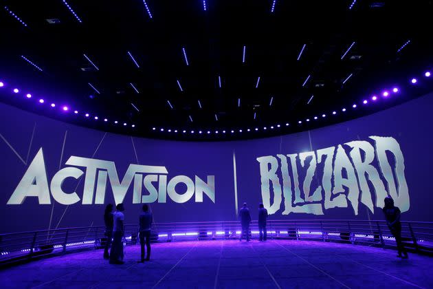 FILE - The Activision Blizzard Booth is shown on June 13, 2013 the during the Electronic Entertainment Expo in Los Angeles. Microsoft is buying Activision Blizzard, Tuesday, Jan. 18, 2022,  for $68.7 billion to gain access to blockbuster games including Call of Duty and Candy Crush. The all-cash deal will let Microsoft accelerate mobile gaming and provide it building blocks for the metaverse, or a virtual environment.  (AP Photo/Jae C. Hong, File) (Photo: via Associated Press)