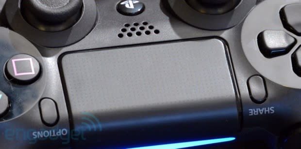 ps4 controller touchpad demo