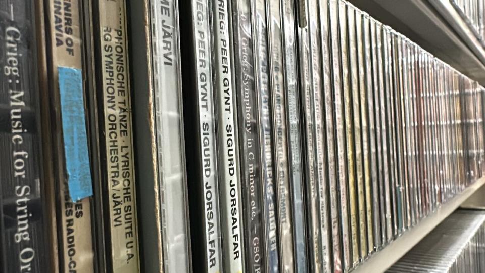 The CKUA library is renowned, holding 140 years of recordings.