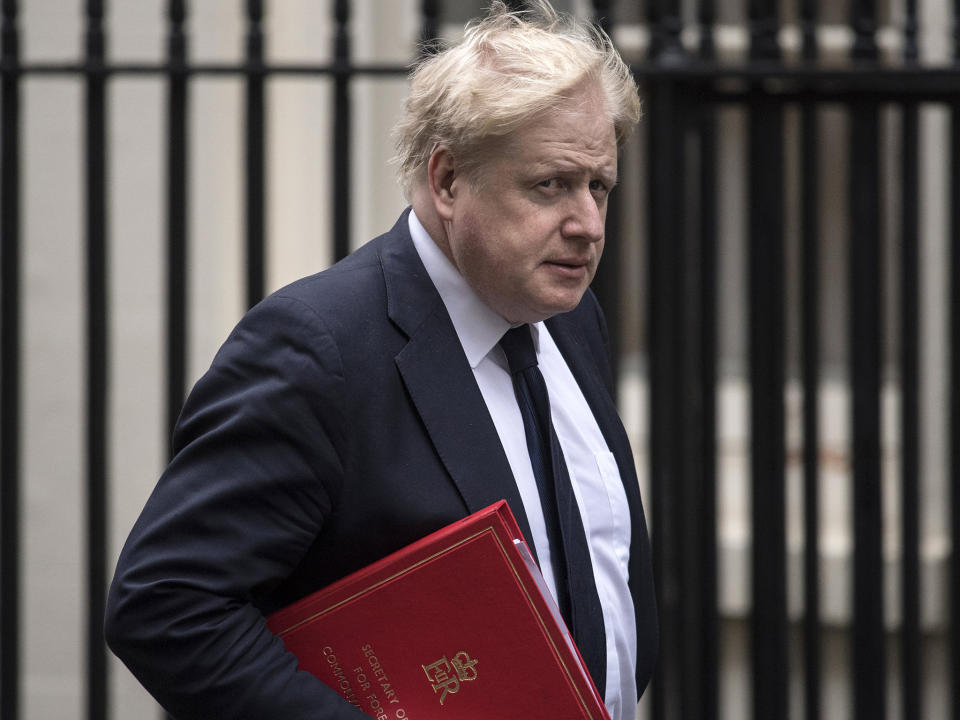 Boris Johnson was slapped down over his call for more NHS funding: EPA