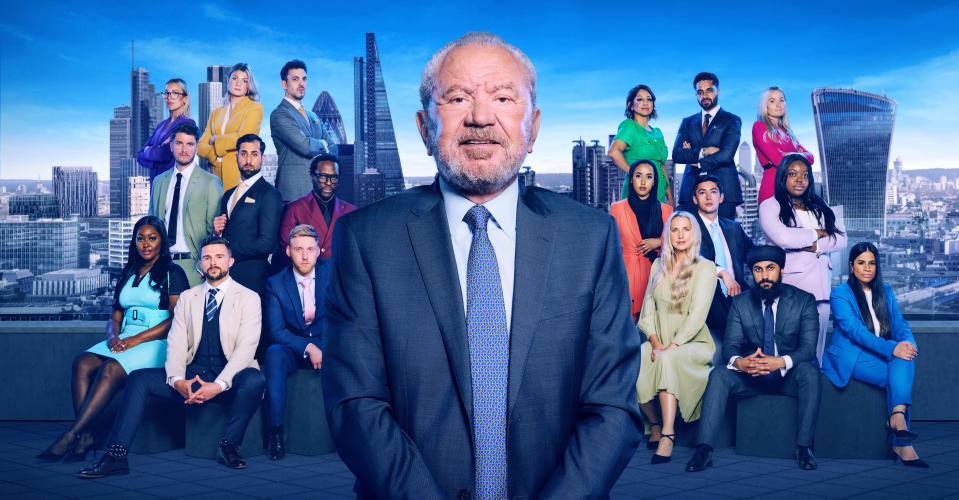 The Apprentice contestant and Lord Alan Sugar (BBC/Naked/Ray Burmiston)