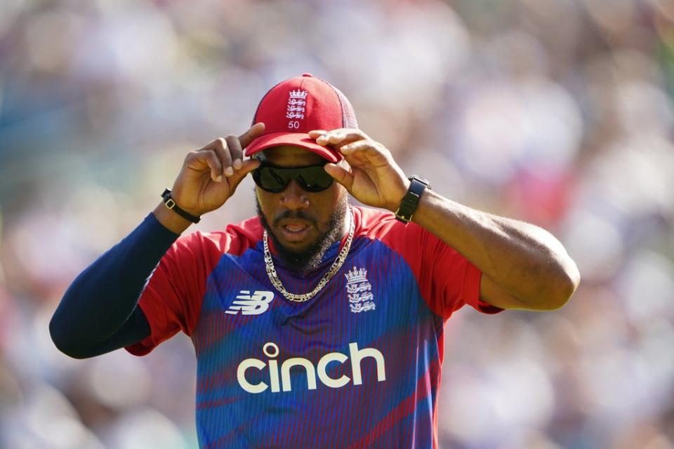 Chris Jordan was England’s best performer with the bat (Zac Goodwin/PA) (PA Archive)