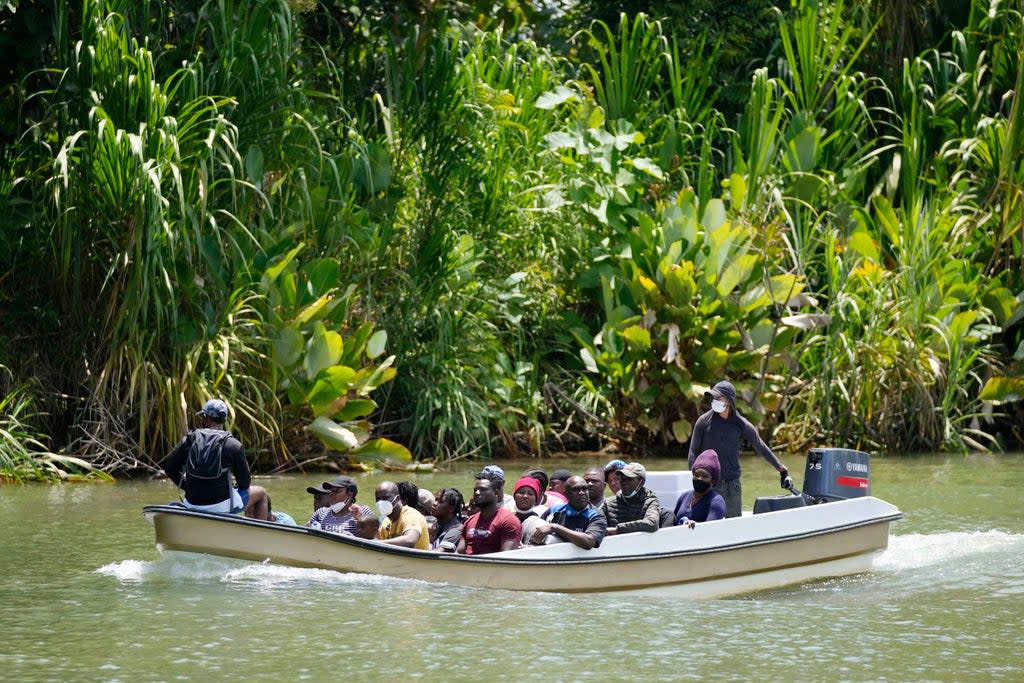 Colombia Migrants (Copyright 2021 The Associated Press. All rights reserved.)