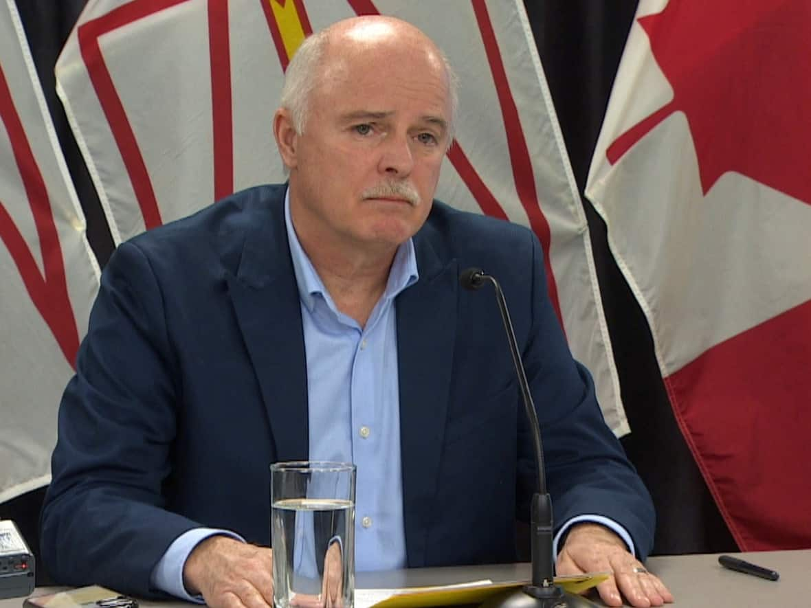 Health Minister Tom Osborne said clinic will relieve pressure on emergency rooms. (Curtis Hicks/CBC - image credit)