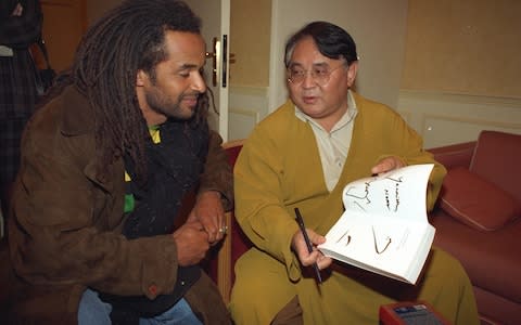 Sogyal Rinpoche visits Paris - Credit: Getty Images