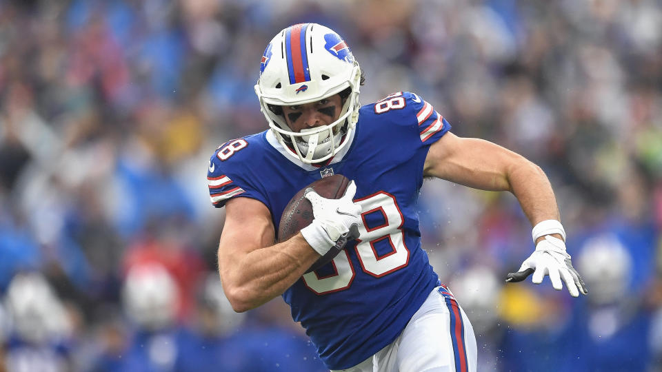 Buffalo Bills tight end Dawson Knox 