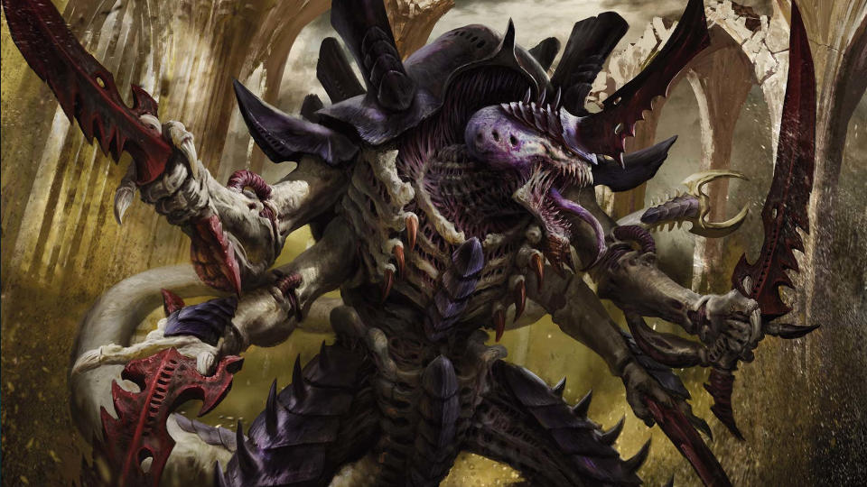 Universes Beyond - Warhammer 40,000 The Swarmlord card art