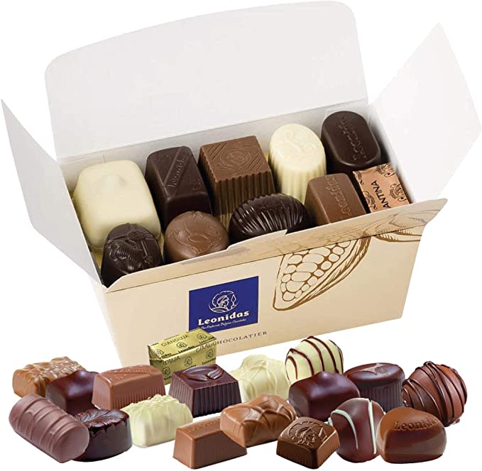 Leonidas Belgian Chocolates. Image via Amazon.