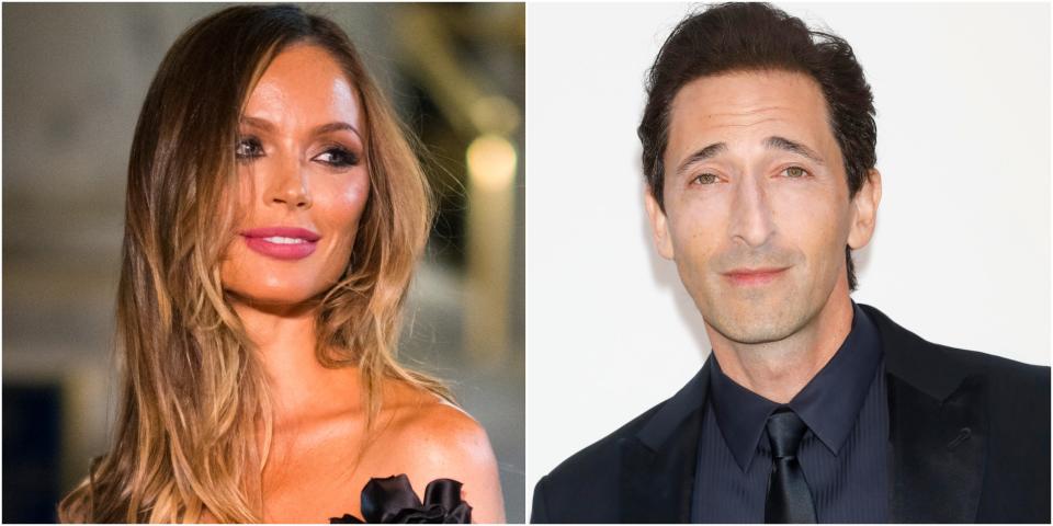 Georgina Chapman and Adrian Brody