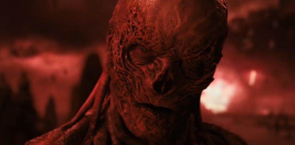 Vecna in his mindscape in "Stranger Things"