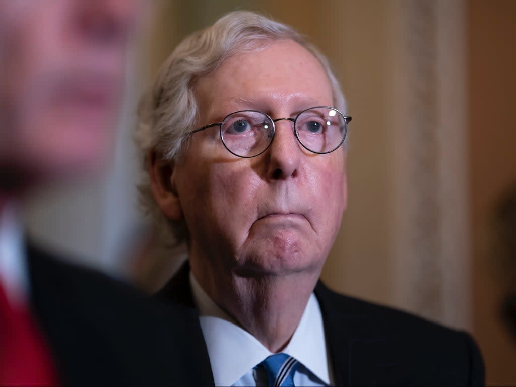 Mitch McConnell, Senate minority leader (AP)