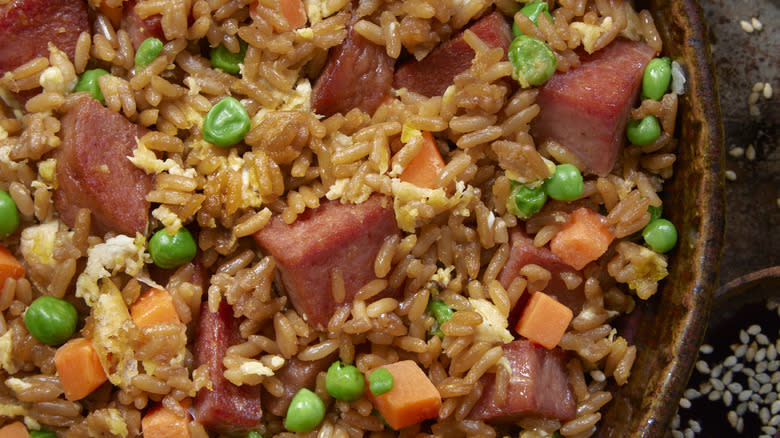 Bacon fried rice