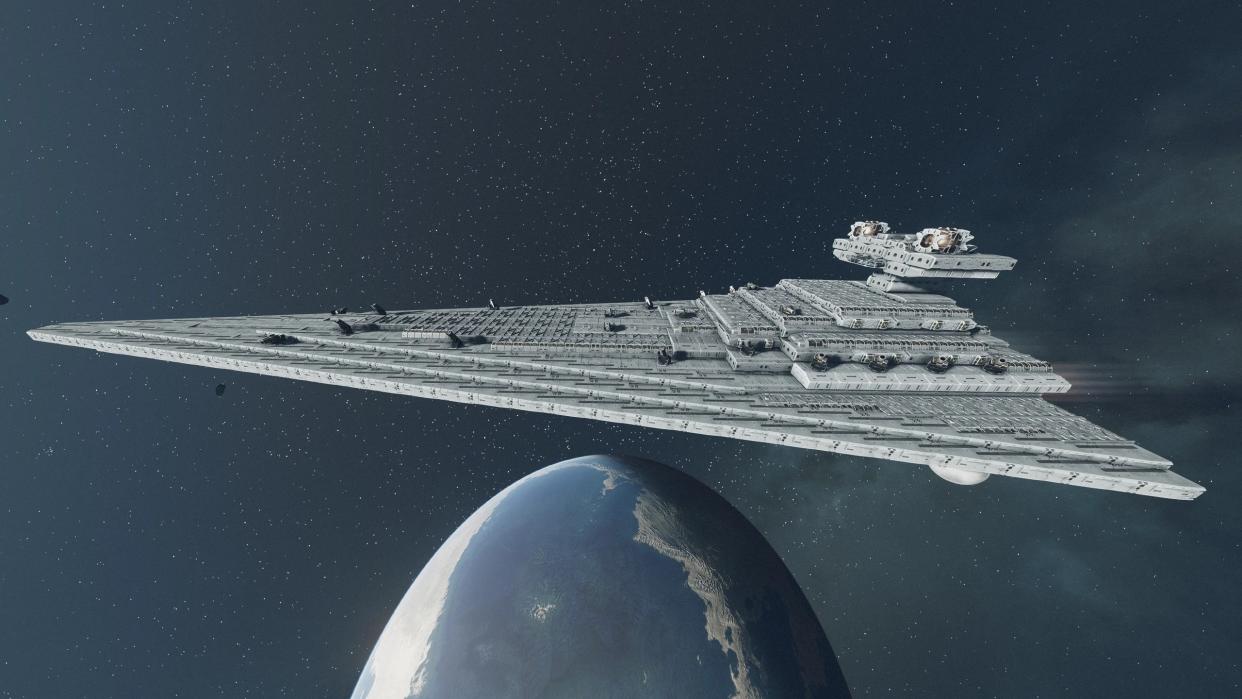  Starfield ship Star Destroyer. 