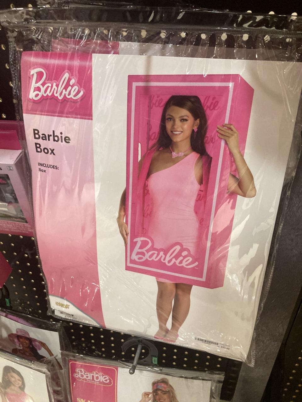 Want to dress as Barbie this Halloween 2023? There are plenty of options including the Barbie doll box.