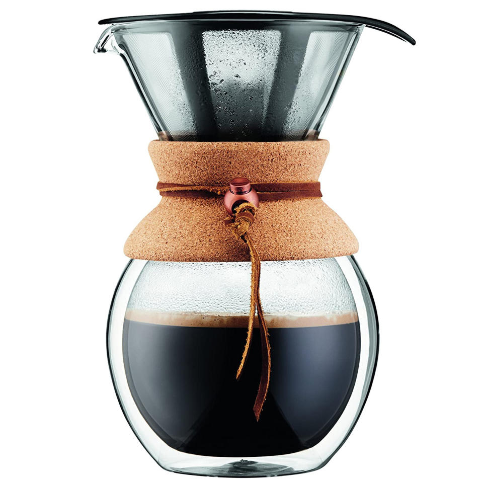 best gifts for foodies: Bodum Pour Over Coffee Maker Grip