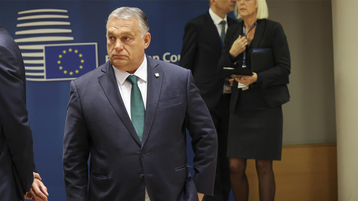 Hungarian Prime Minister Viktor Orbán. 