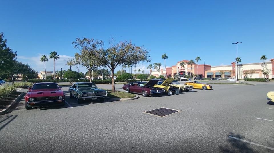 The Waterford Lakes Town Center hosted a Veterans Day Back to the Classics car show.